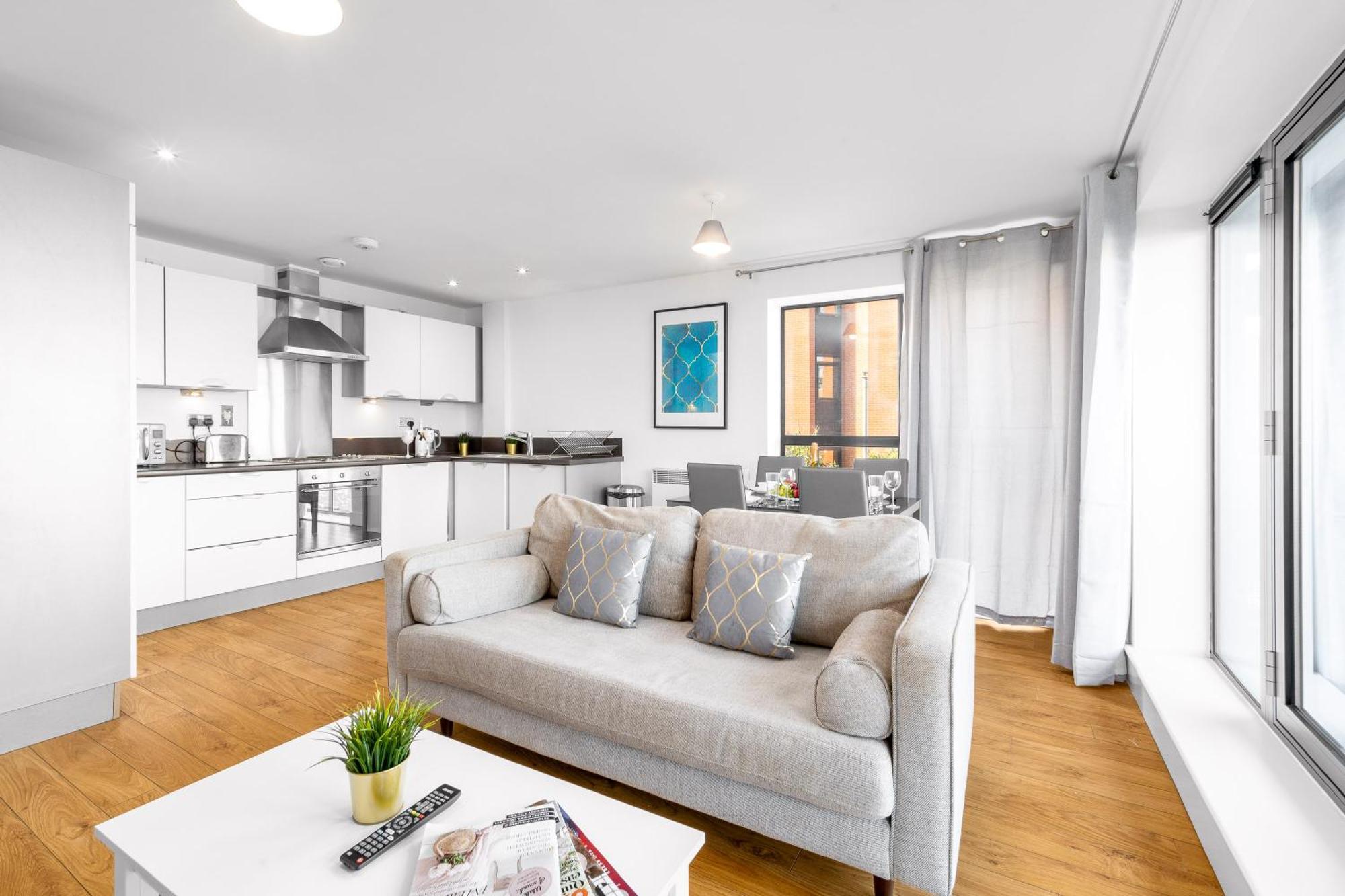 Stylish Birmingham City Centre - 2 Bed - Secure Parking - 5Ac エクステリア 写真